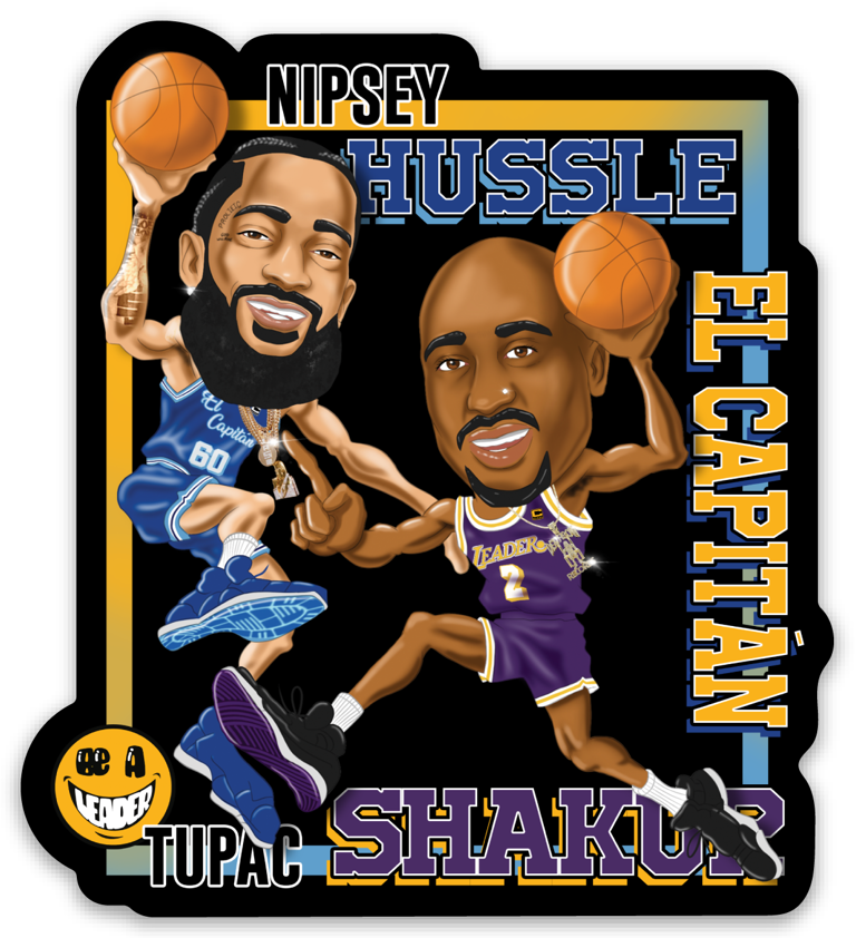 NIP & PAC ALL- STAR STICKER