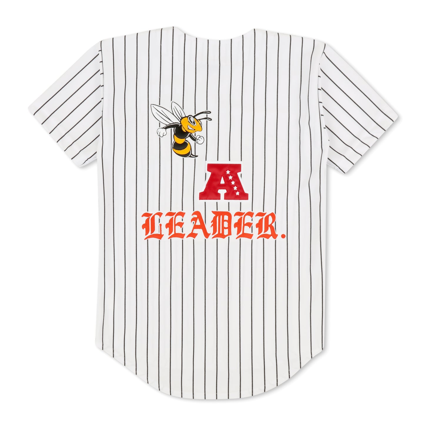 🐝 🅰️ 𝐋𝐄𝐀𝐃𝐄𝐑. AUTHENTIC PINSTRIPE BASEBALL JERSEY