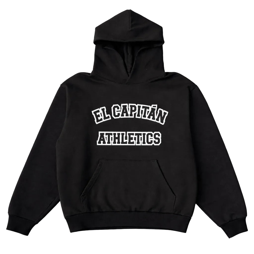 AUTHENTIC EL CAPITÁN ATHLETICS HOODIE - [BLACK]