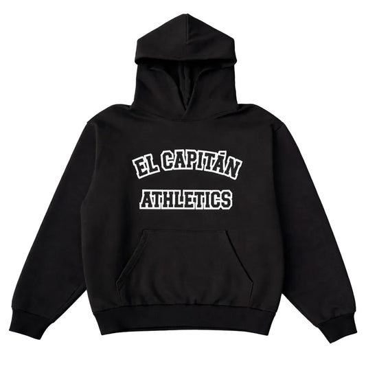 AUTHENTIC EL CAPITÁN ATHLETICS HOODIE - [BLACK]