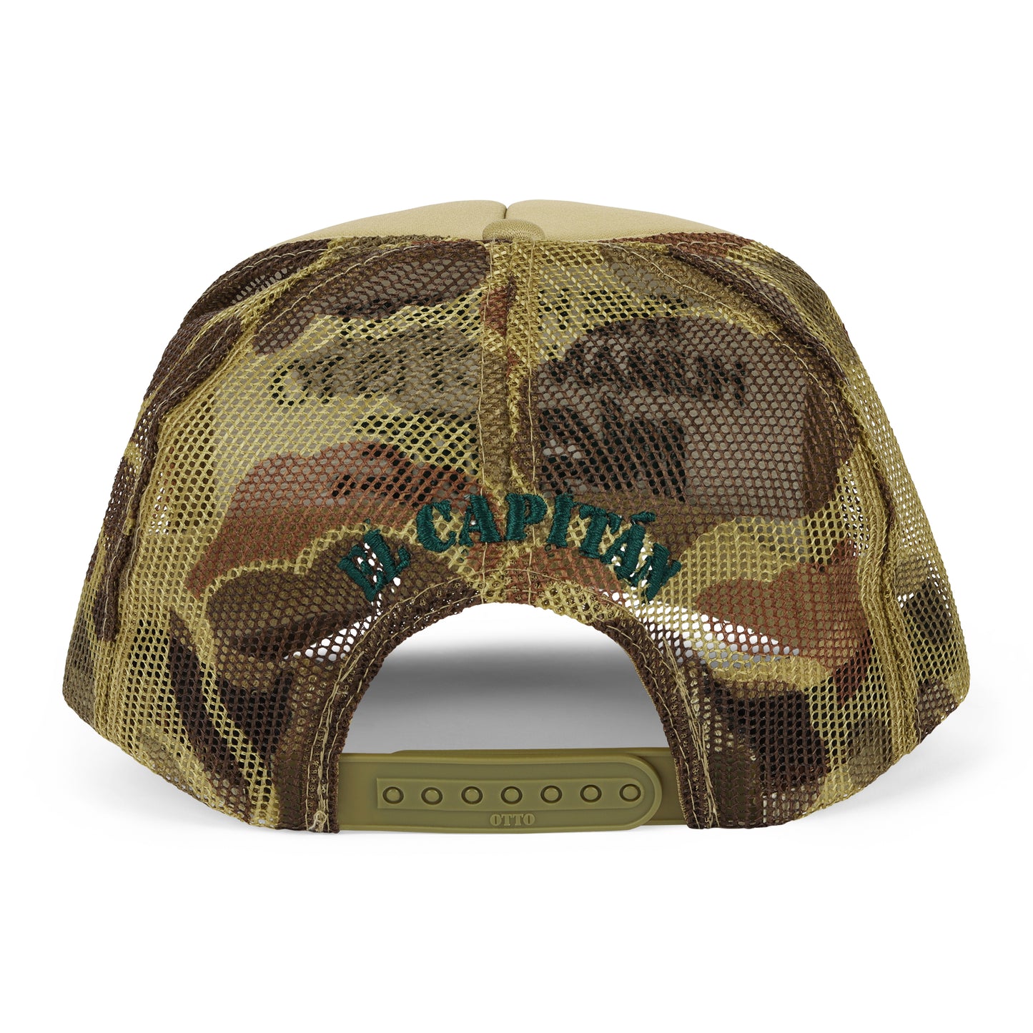 INSPIRE TRUCKER HAT - [GREEN CAMO]