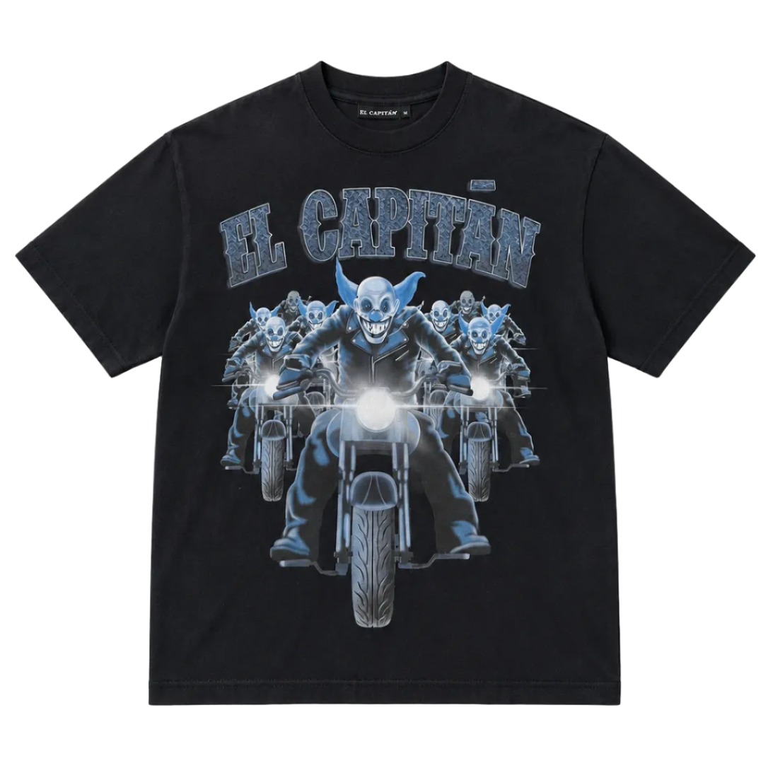 BIKE CLUB TEE - [BLACK EDGE]
