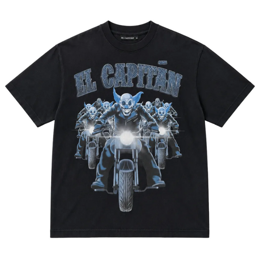 BIKE CLUB TEE - [BLACK EDGE]