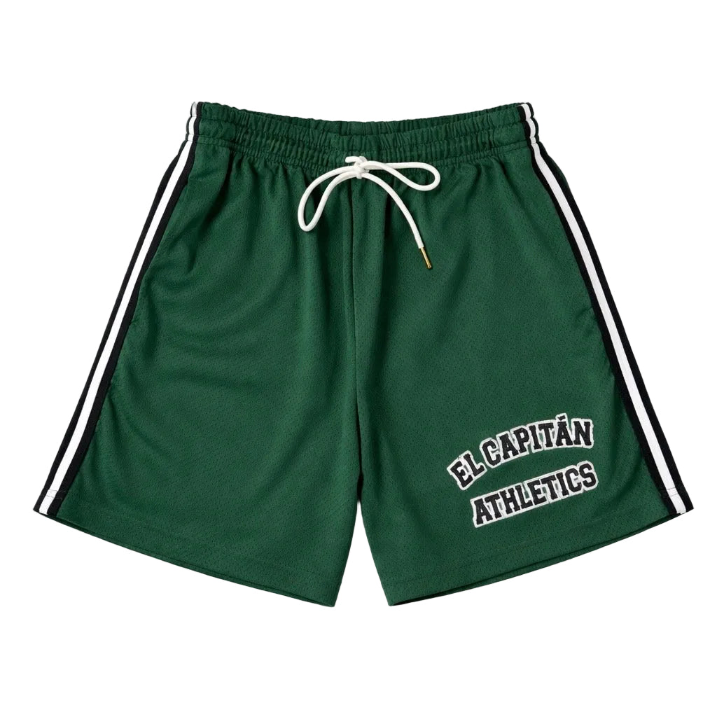 AUTHENTIC GYM SHORTS - [GREEN]