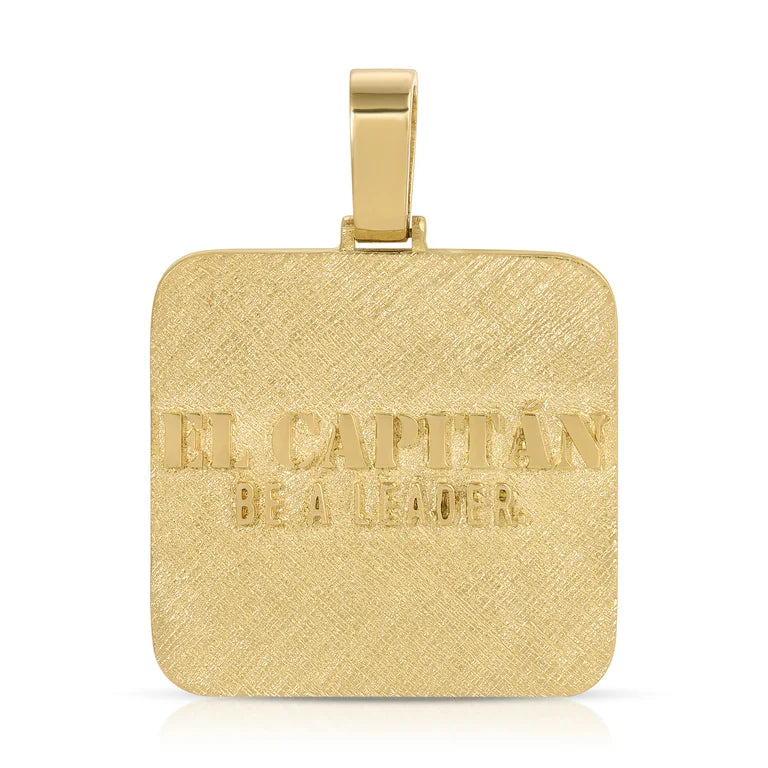 14K GOLD LOGO PENDANT - [1.25"]