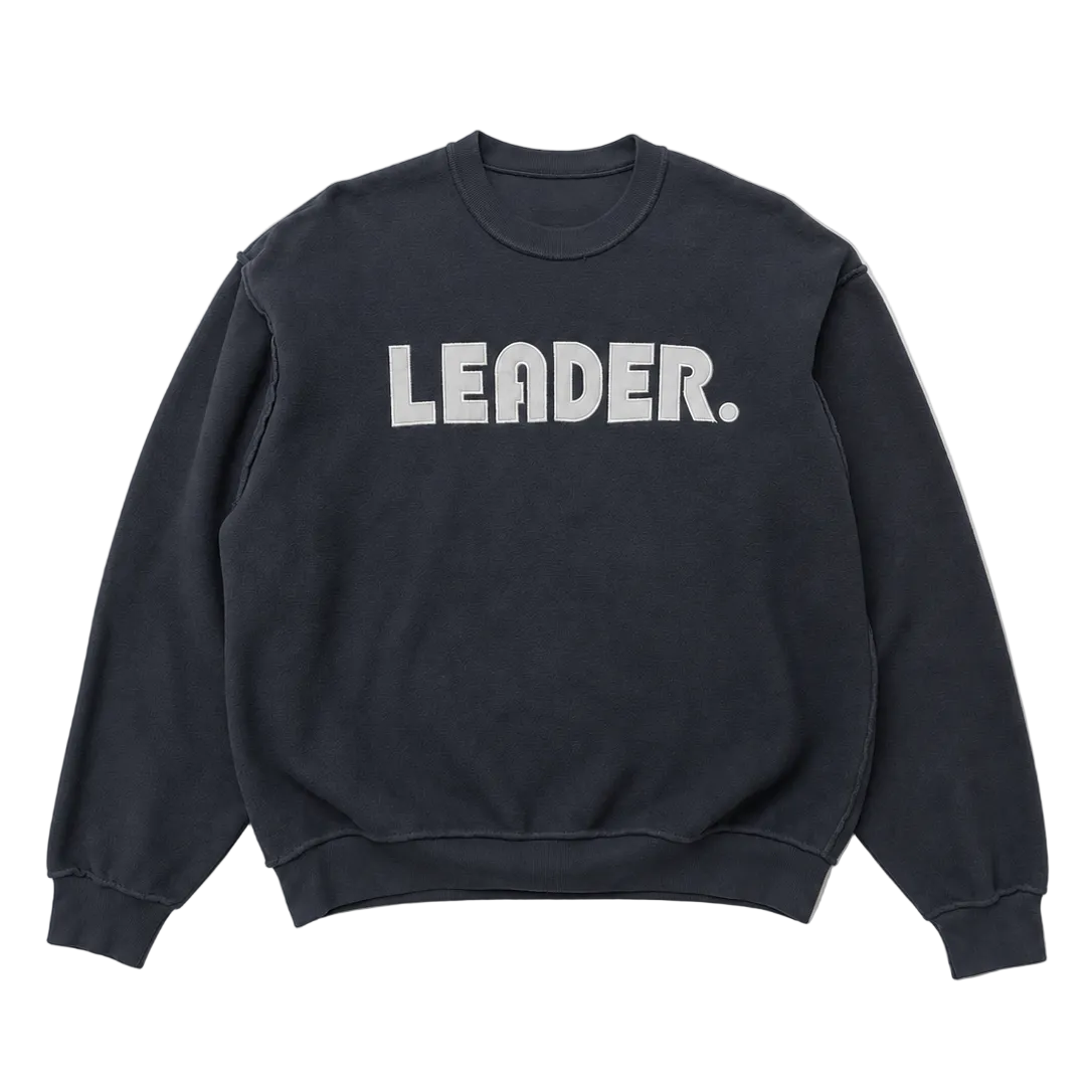 AUTHENTIC REFLECTIVE LEADER. SWEATSHIRT - [DOLPHIN BLUE]