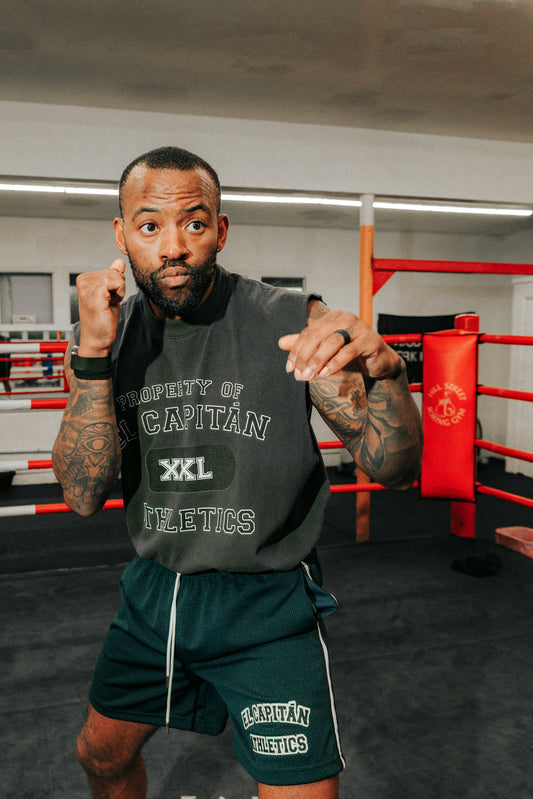 GYM CUTOFF TEE - [VINTAGE]