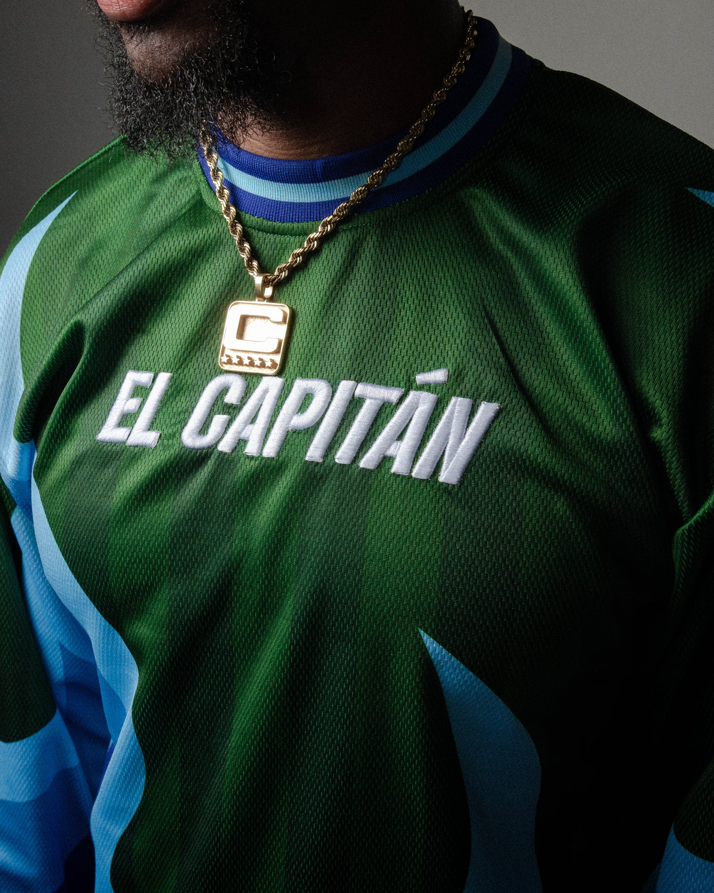 AUTHENTIC GOALKEEPER JERSEY - [GREEN/BLUE]