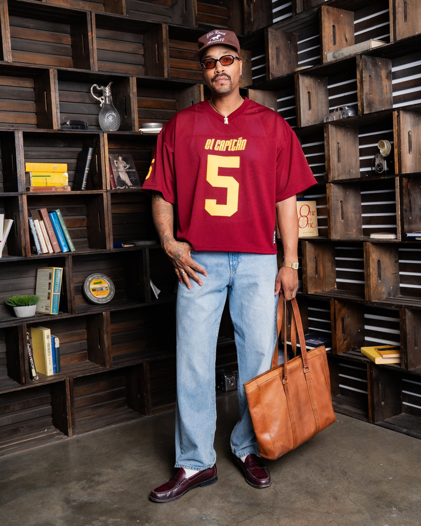 AUTHENTIC HEISMAN JERSEY - [BURGUNDY] - [DOTW]