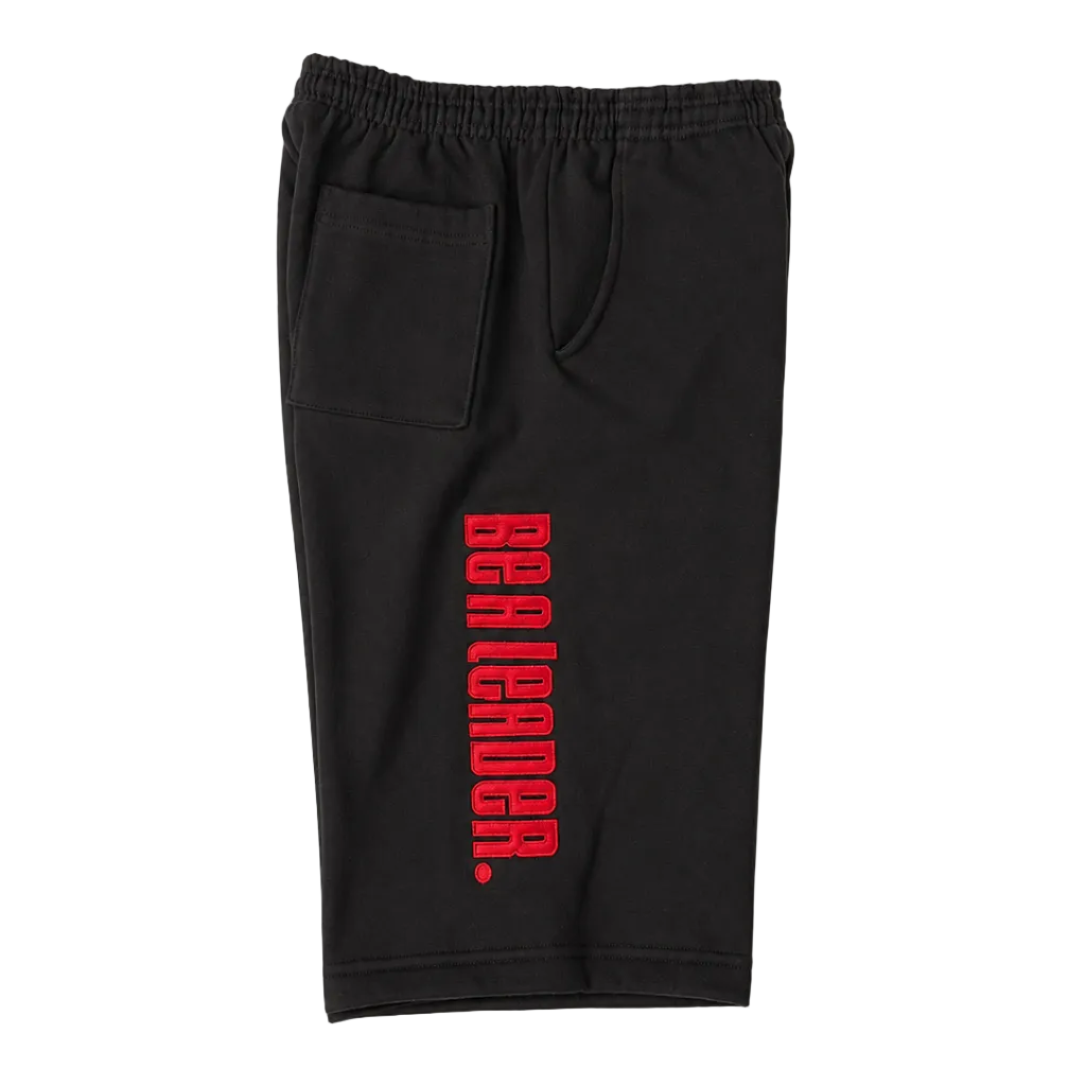 AUTHENIC WIDE LONG SHORTS - [BLACK]
