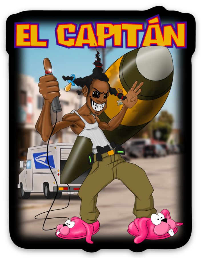 DON'T BE A FOLLOWER STICKER – EL CAPITÁN