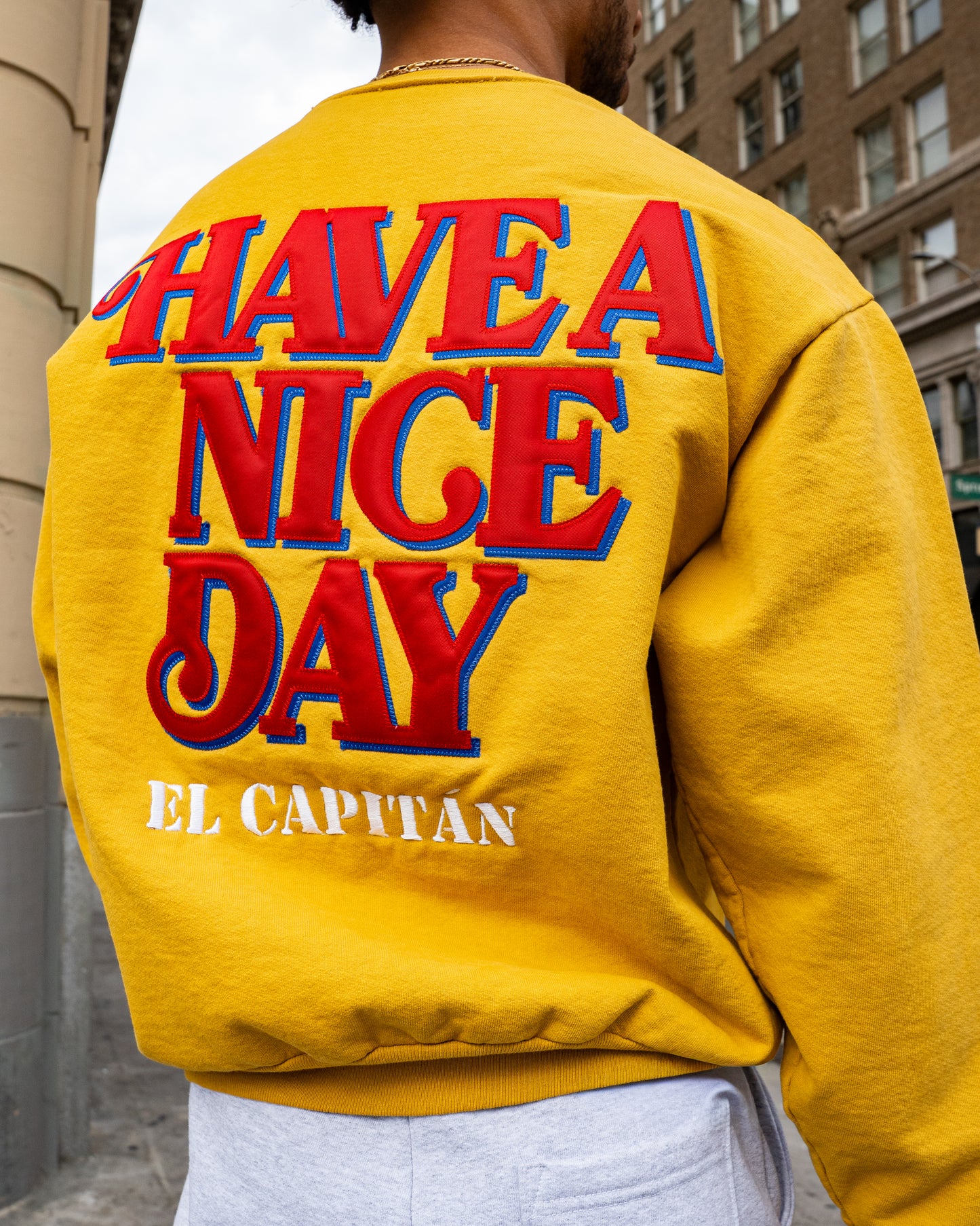 AUTHENTIC HAVE A NICE DAY SWEATSHIRT