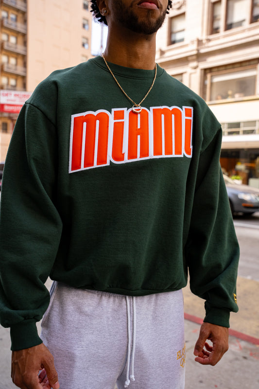 🐝 🅰️ 𝐋𝐄𝐀𝐃𝐄𝐑. [MIAMI] AUTHENTIC SWEATSHIRT