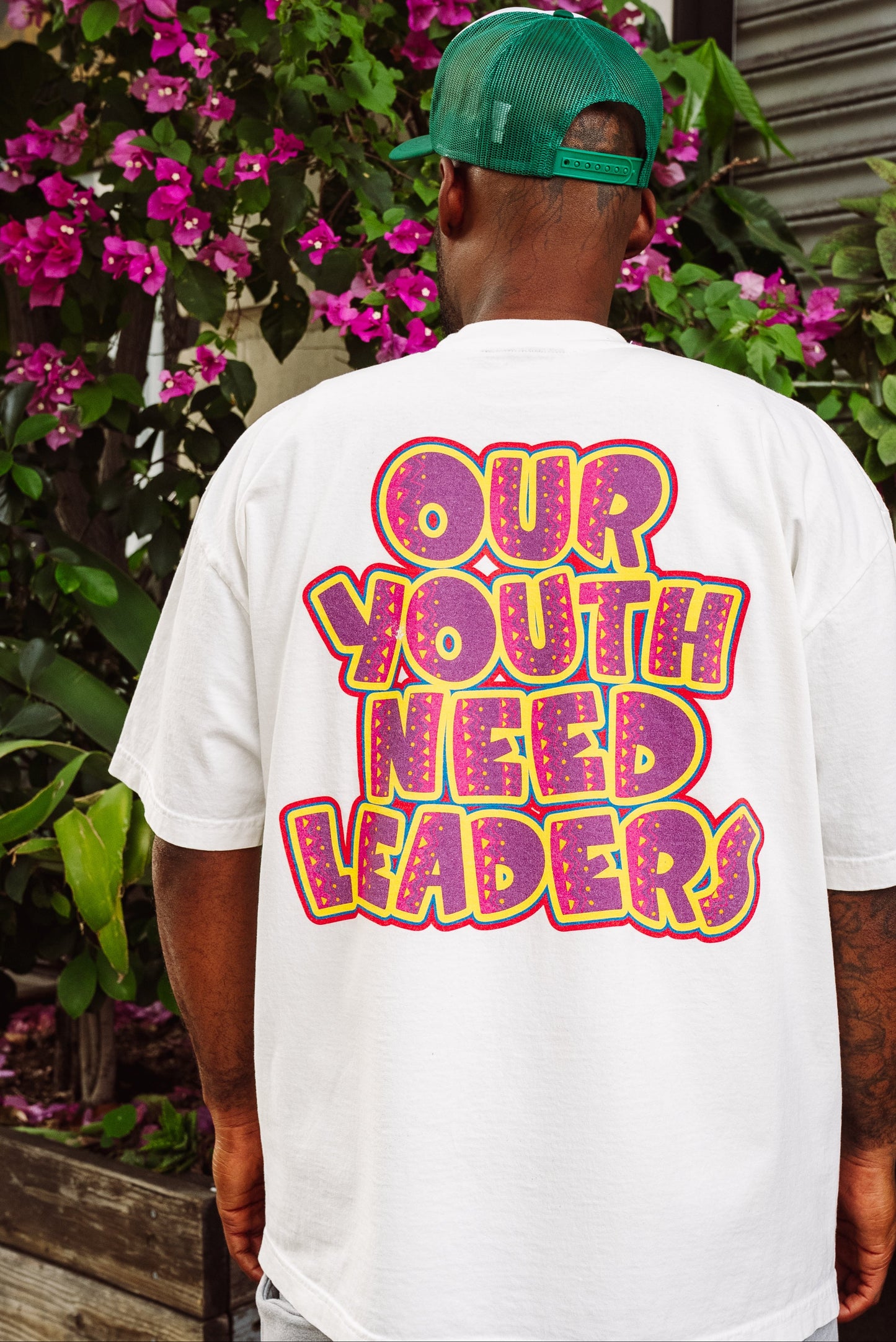 OUR YOUTH NEED LEADERS TEE - [OFF WHITE] - [DOTW]