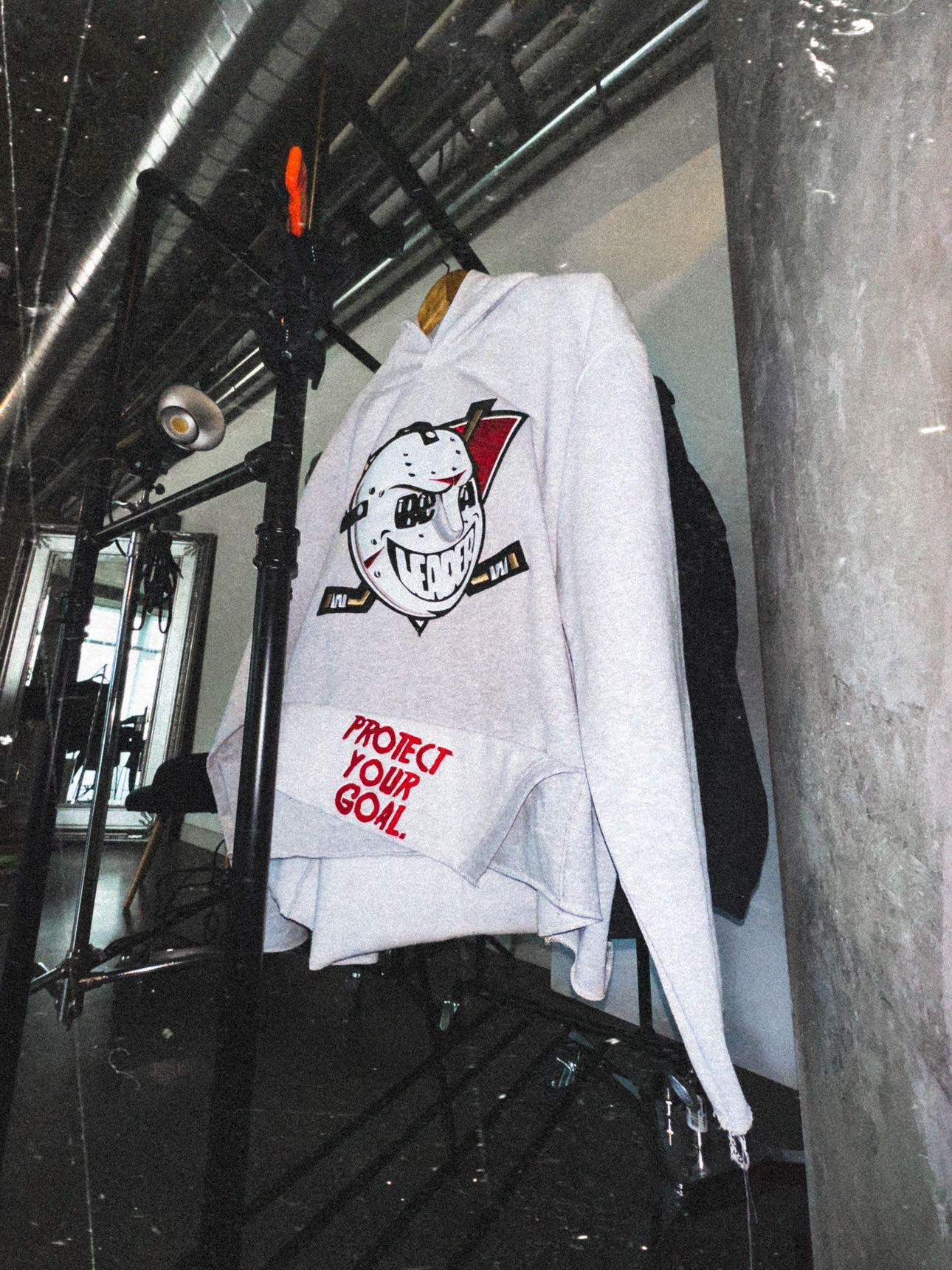 MIGHTY GOOD LEADER AUTHENTIC HOCKEY HOODIE - [ASH]