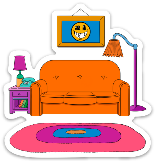 HOW I'M LIVING STICKER
