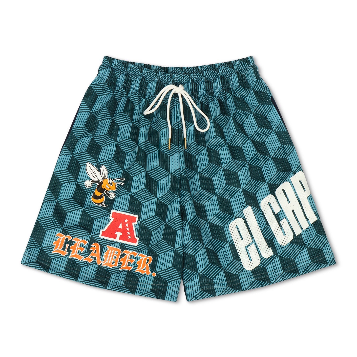 🐝 🅰️ 𝐋𝐄𝐀𝐃𝐄𝐑. [GRAPHIC SHORTS] - AQUA PRIZM