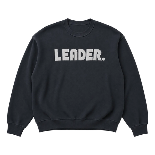 AUTHENTIC REFLECTIVE LEADER. SWEATSHIRT - [DOLPHIN BLUE]
