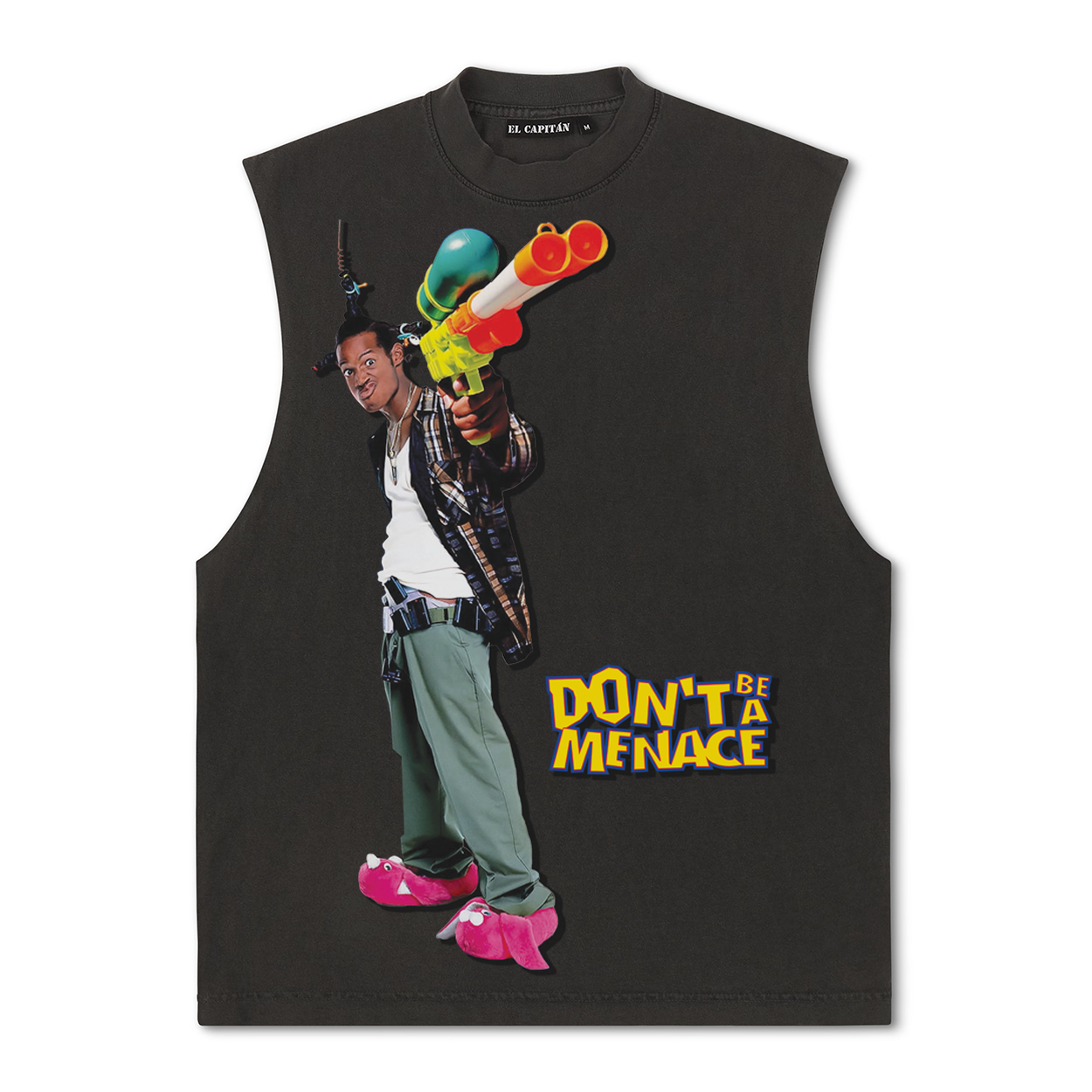 DON'T BE A MENACE CUTOFF TEE