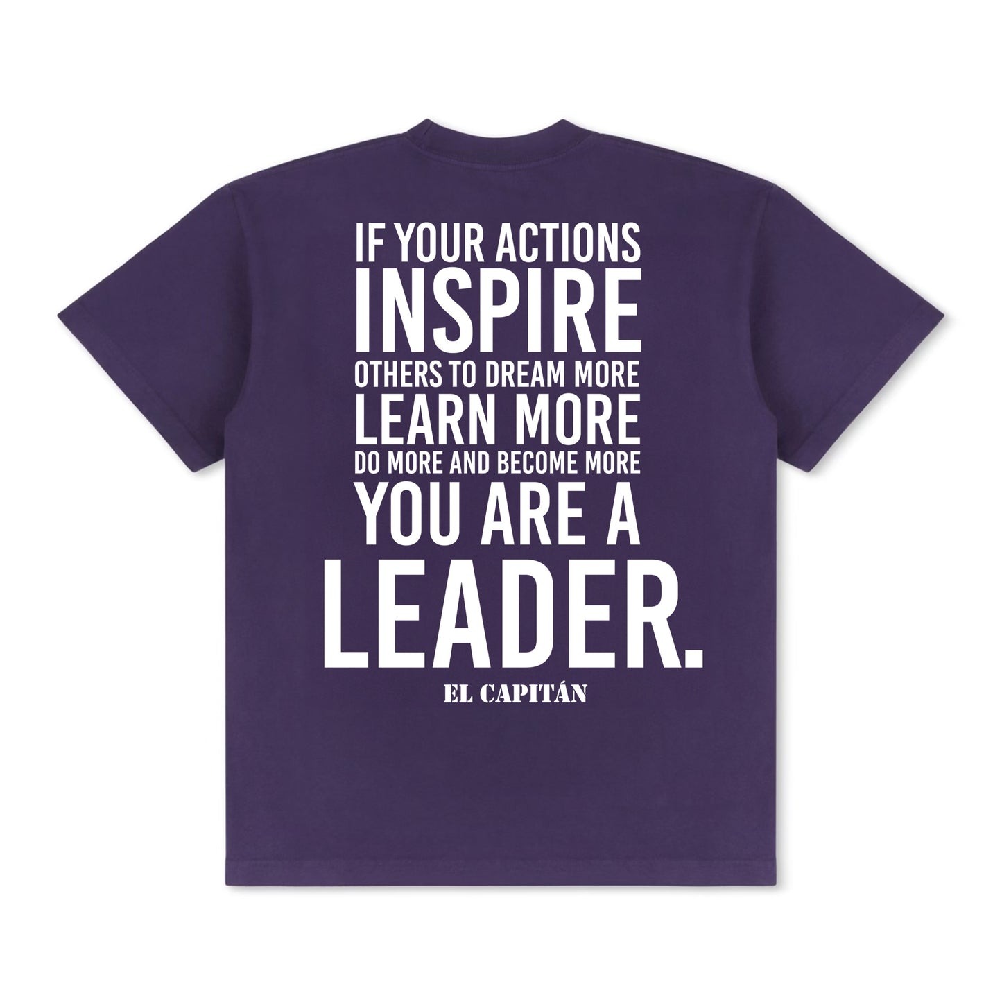 INSPIRE TEE - [PURPLE]