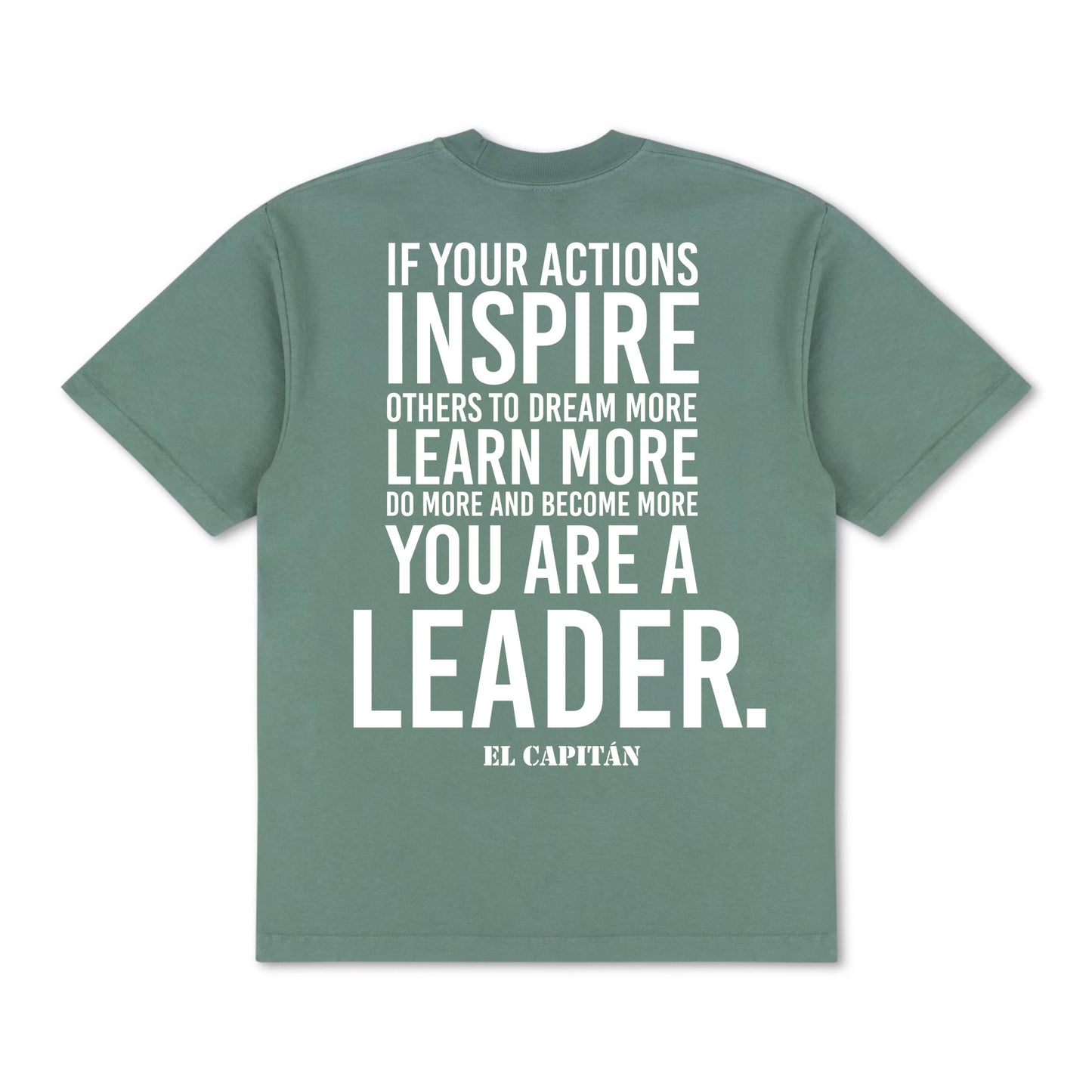 INSPIRE TEE - [ATLANTIC  GREEN]