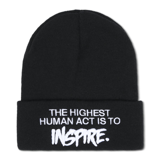 INSPIRE BEANIE - [BLACK]