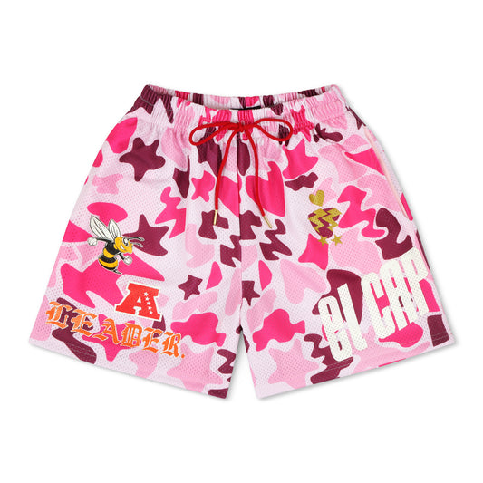 🐝 🅰️ 𝐋𝐄𝐀𝐃𝐄𝐑. X ❤️⚡️⭐️ [GRAPHIC SHORTS] - DFC PINK CAMO