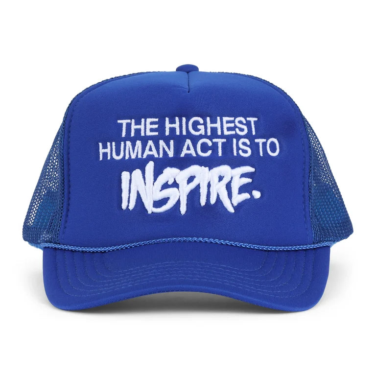 INSPIRE TRUCKER HAT - [ROYAL]