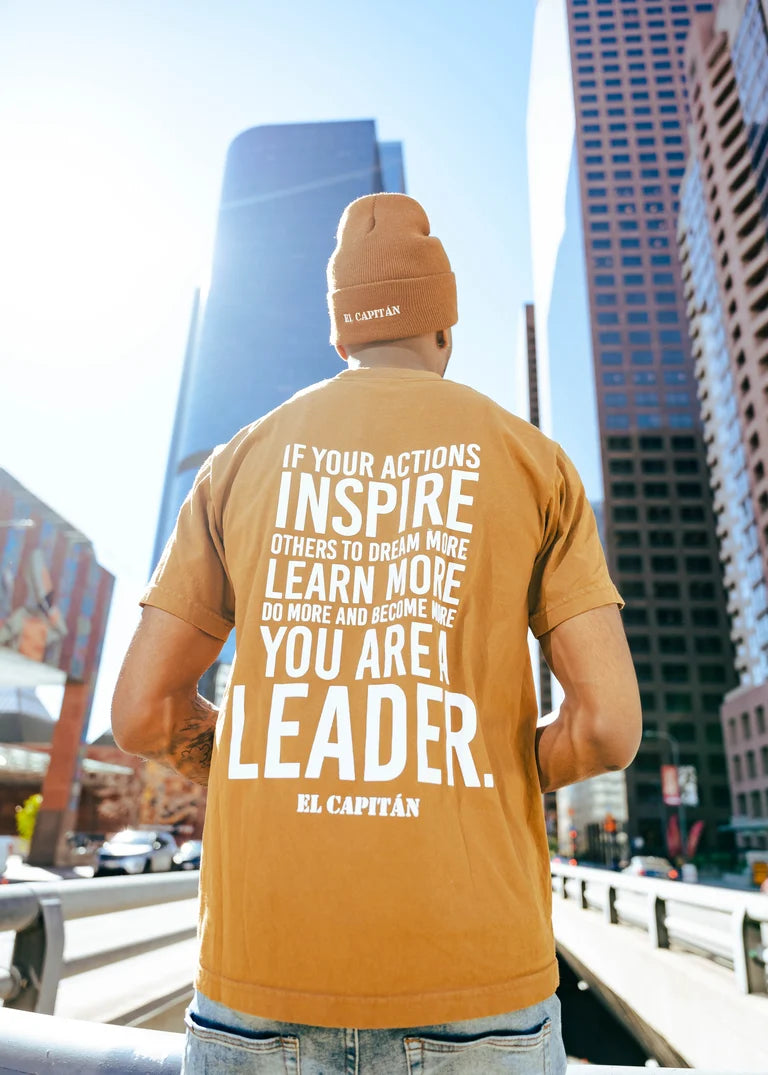 INSPIRE TEE - [BRASS]