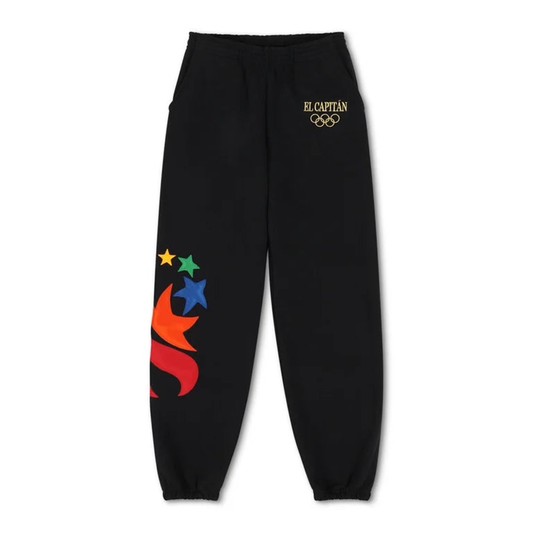 AUTHENTIC OLYMPIC SWEATS - [BLACK]