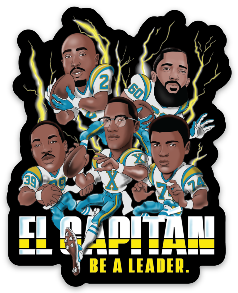 Current Leader Sticker POWERFUL & INFLUENTIAL LEADERS. STICKER – EL CAPITÁN