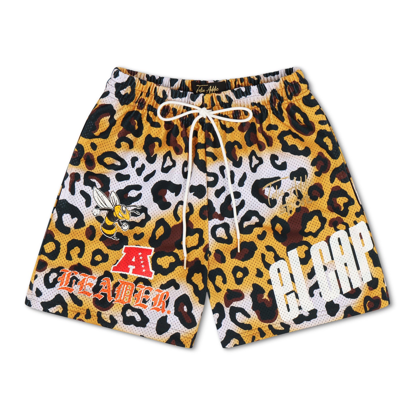 🐝 🅰️ 𝐋𝐄𝐀𝐃𝐄𝐑. X TALIA ADDIE [GRAPHIC SHORTS] - CHEETAH PRINT