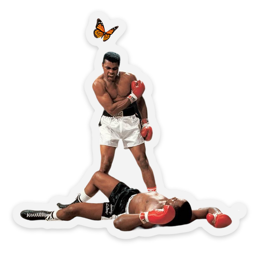 FLOAT LIKE A 🦋 STICKER