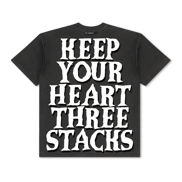 KEEP YOUR HEART THREE STACKS TEE