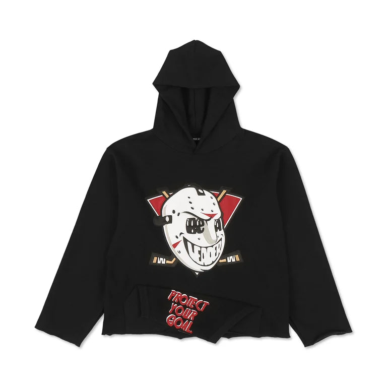 MIGHTY GOOD LEADER AUTHENTIC HOCKEY HOODIE - [BLACK]