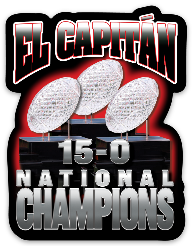 NATIONAL CHAMPIONS STICKER